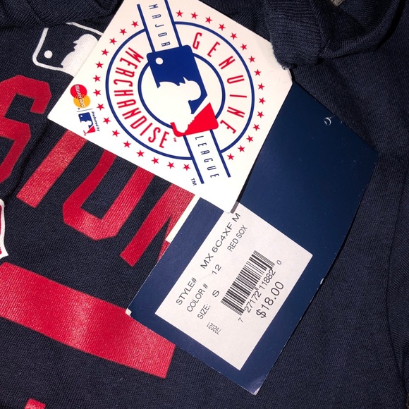 NWT Boys Boston Red Sox Tee Shirt Youth Small - Picture 4 of 4